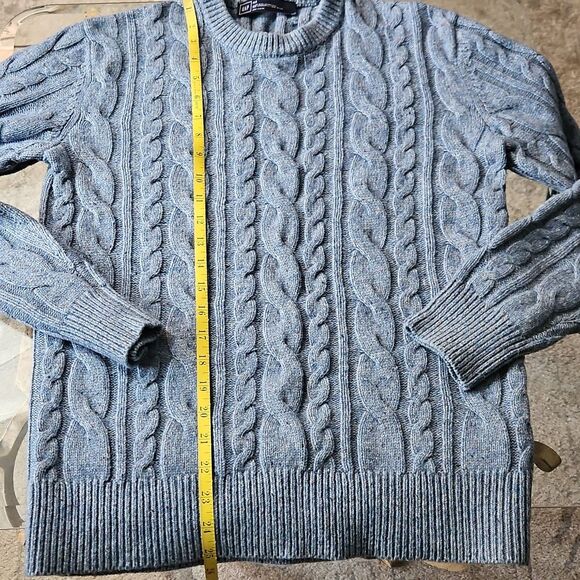 Gap Blue Lambswool Blend Oversized Chunky Sweater Size XS - Picture 10 of 10